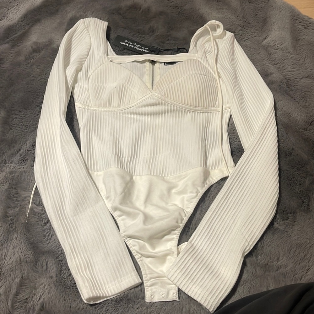 Maniere de voir white body suit UK Size 8